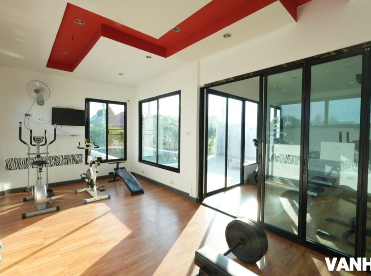 Modern Villa Hua Hin gym