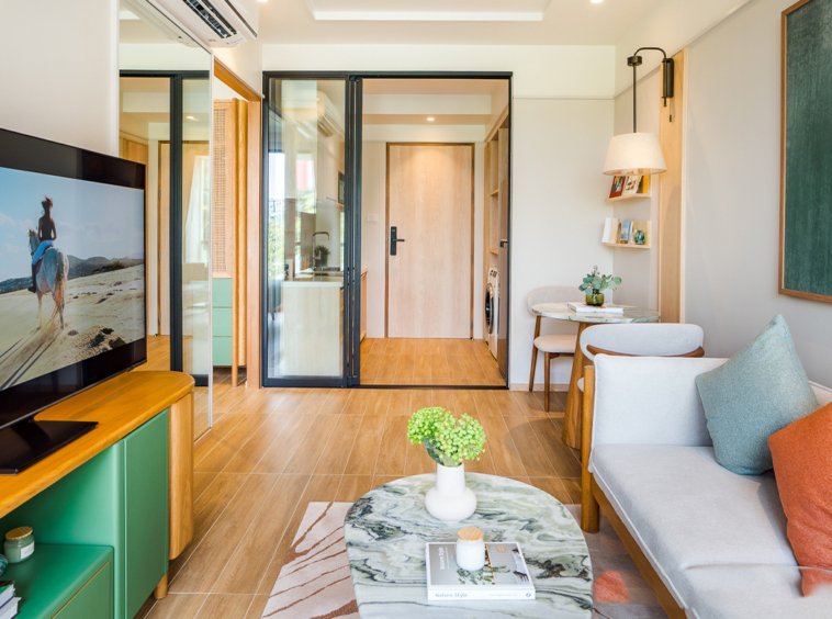 The Sasa Condo Hua Hin livingroom